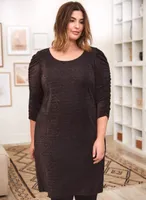 Glitter Knit Cocktail Dress