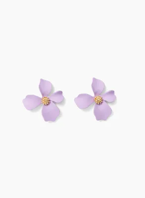 Flower-Shaped Earrings