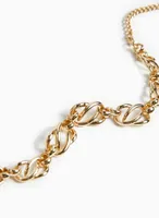 Short Chain Link Necklace