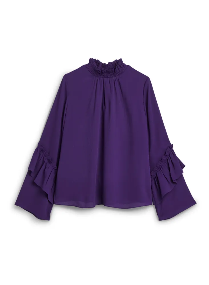 Smock Neck Blouse