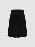 Pleated Flare Skirt