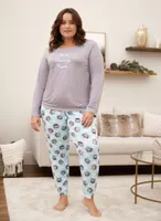 Owl Print Pyjama Set