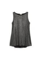 Sleeveless Shimmer Top