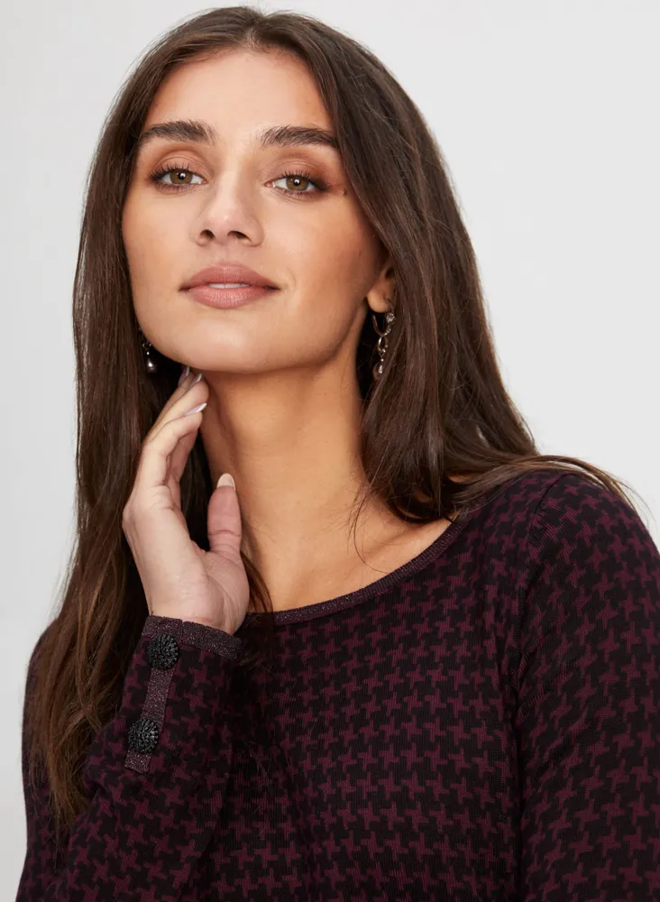 Houndstooth Sweater