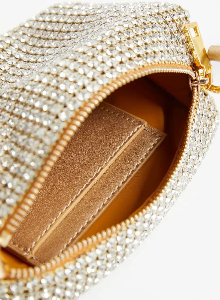 Crystal Detail Evening Bag