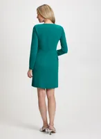 Long Sleeve Asymmetric Dress