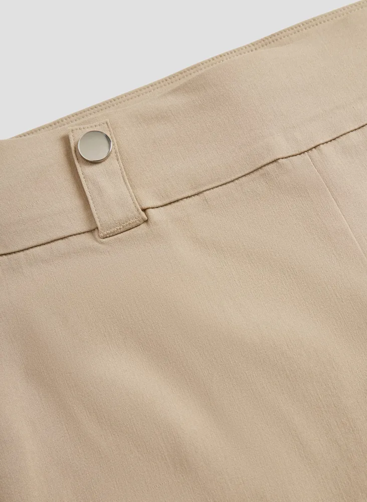 Pull-On Bengaline Capris