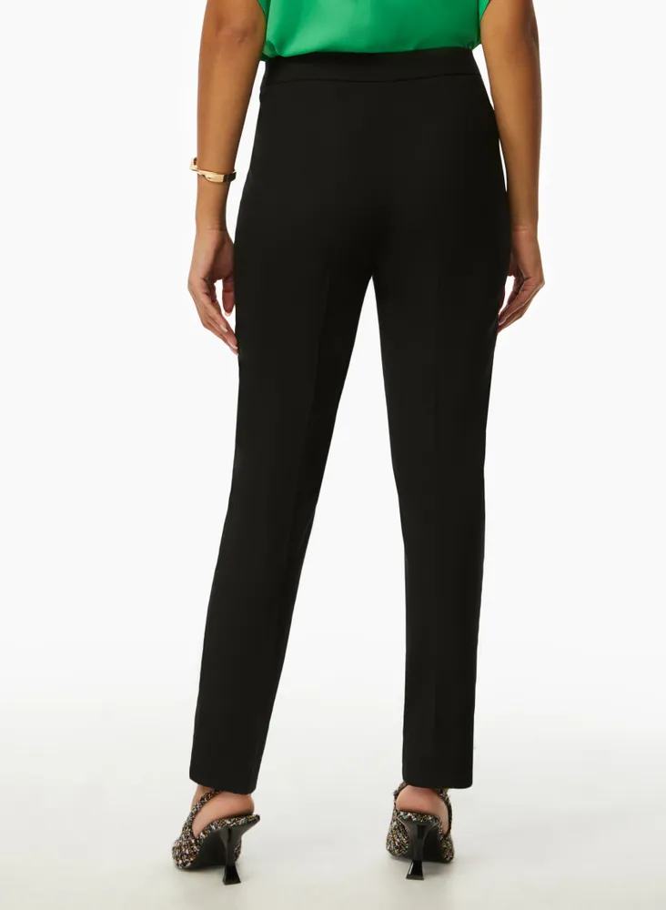 City Fit Slit Hem Pants