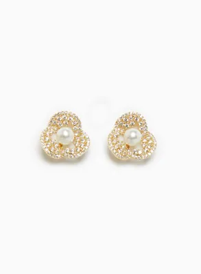 Pearl Centre Earrings