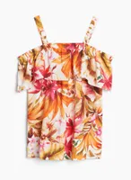 Tropical Off The Shoulder Blouse