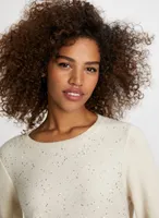 Mini Sequin Crewneck Sweater