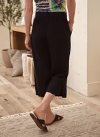 Wide Leg Capri Pants