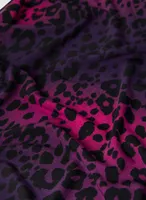 V-Neck Leopard Print Top