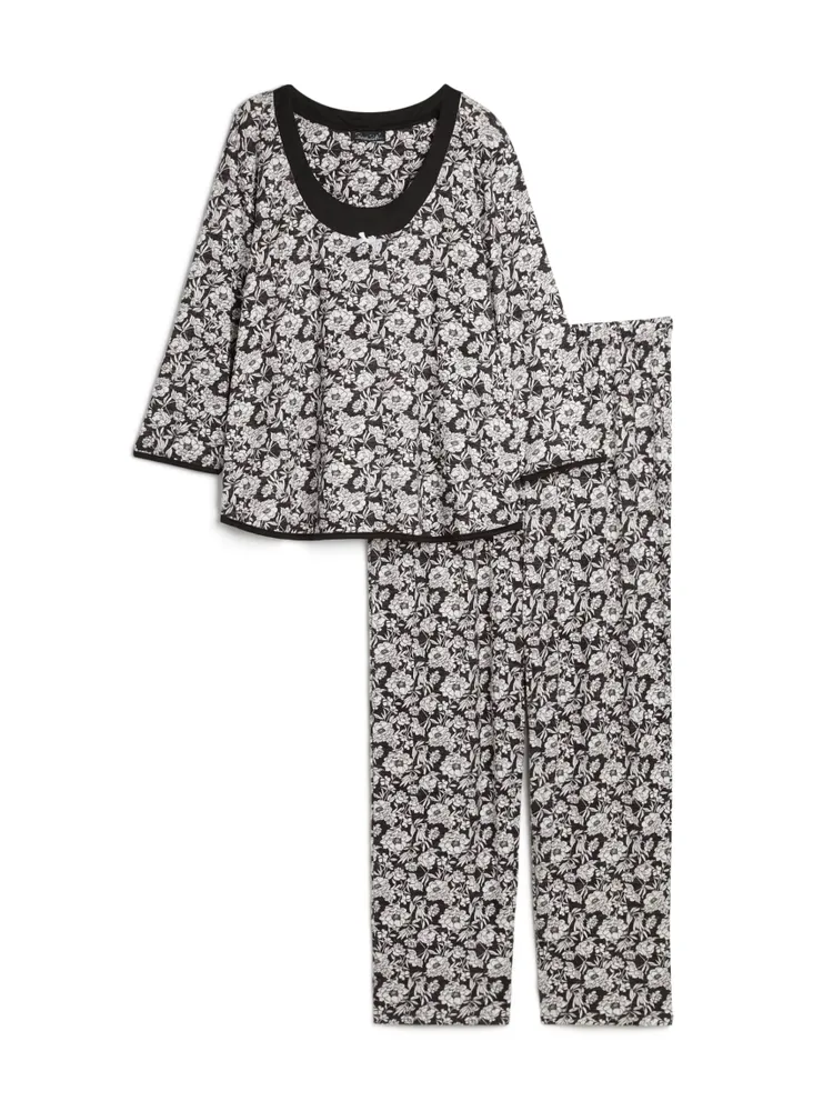 Floral Print Pyjama Set