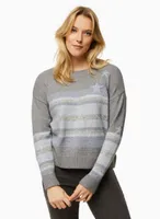 Charlie B - Stripe Print Sweater