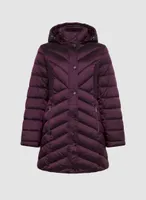 Vegan Down Quilted Coat