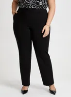 Pull-On Straight Leg Pants