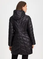 Packable Quilted Vegan Down Coat