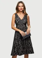 Floral Lace Sleeveless Dress