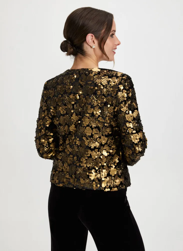 Short Sequin Jacket