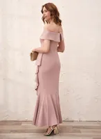 Off The Shoulder Ruffle Dress