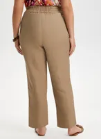 Pull-On Slim Leg Capris