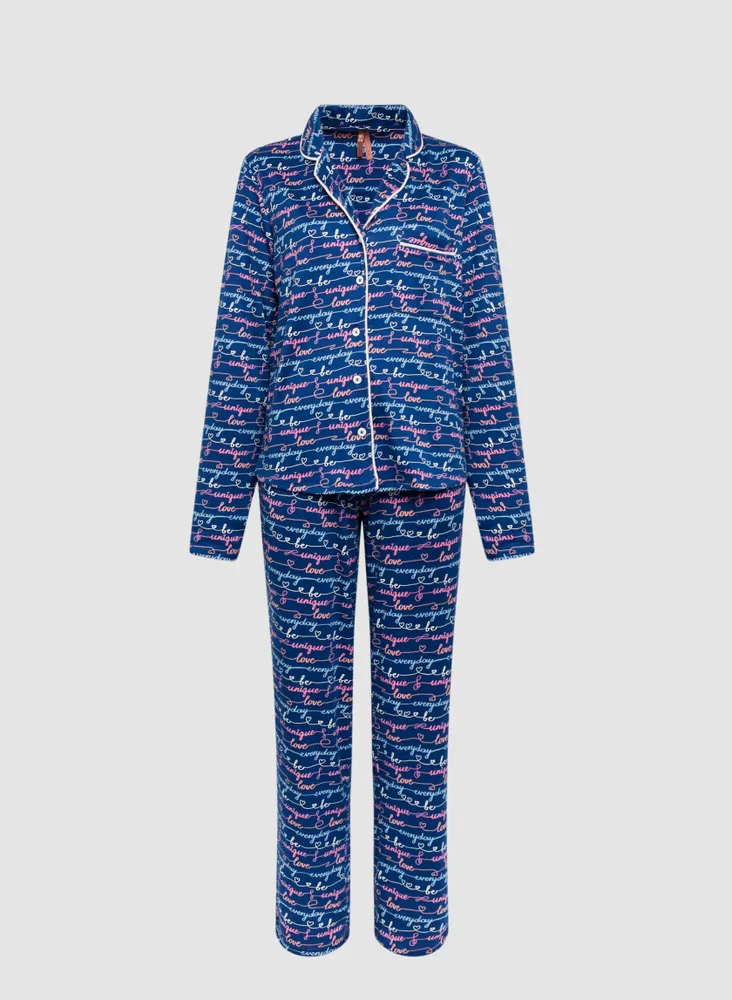 Printed Pyjama Set