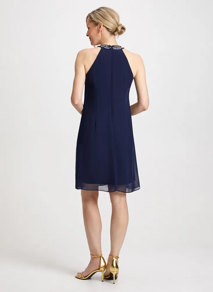 Halter Neck Cocktail Dress