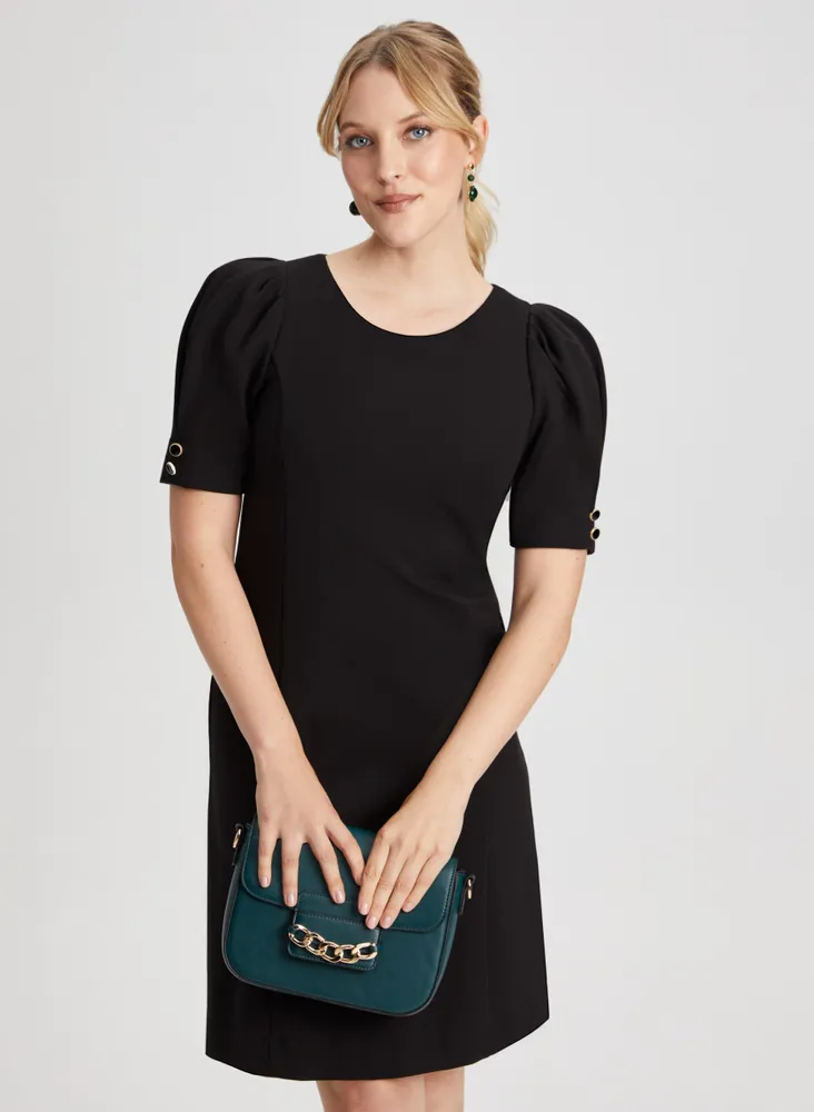 Short Puff Sleeve Dress