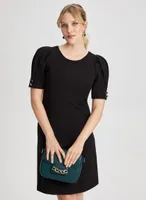 Short Puff Sleeve Dress