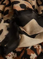 Animal Motif Lightweight Scarf