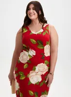 Floral V-Neck Dress