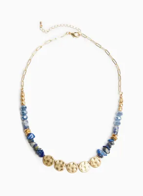 Bead & Semi-Precious Stone Necklace