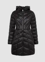 Packable Quilted Vegan Down Coat