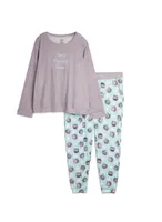 Owl Print Pyjama Set