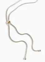 Long Open Pendant Necklace