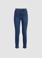 Bow Detail Straight Leg Jeans