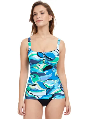 Profile by Gottex - Abstract Print Tankini Set