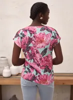 Floral Print Top