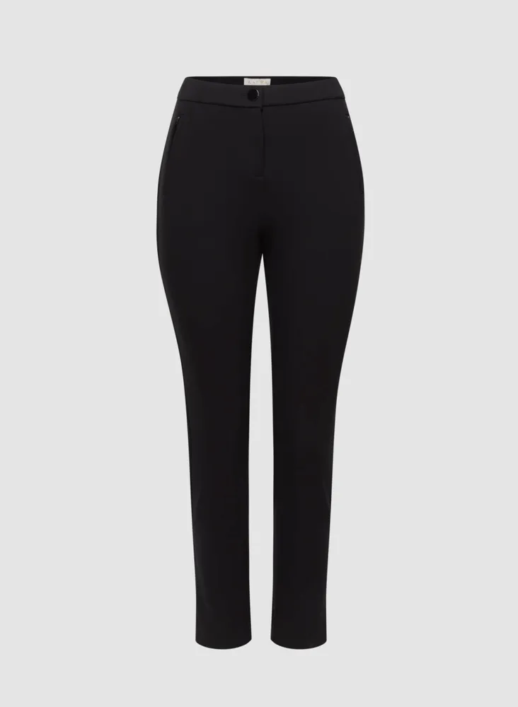 Signature Fit Zip Detail Pants