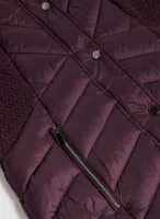 Vegan Down Quilted Coat