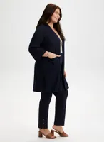 Lightweight 3/4 Sleeve Duster Cardigan