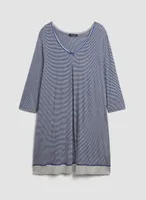 Stripe Print Nightshirt