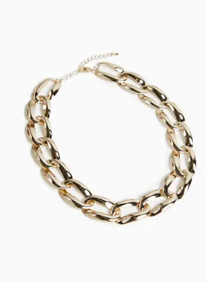 Large Oval Chain Link Necklace
