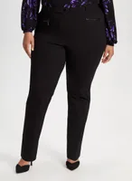 Signature Fit Zip Detail Pants