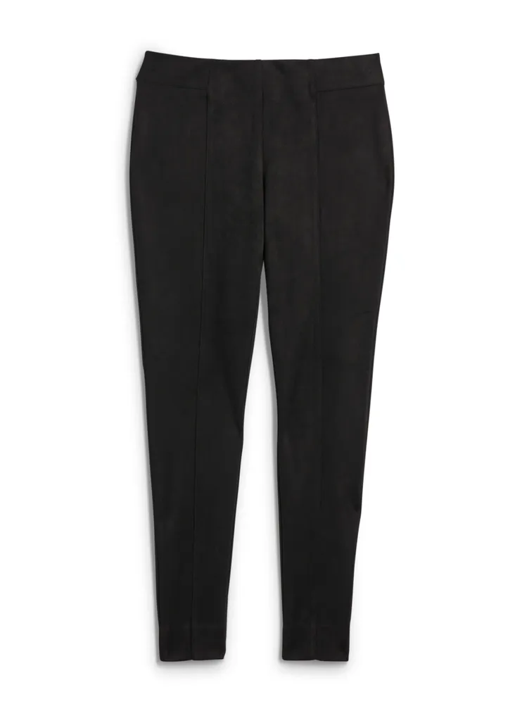 Madison Pull-On Faux Suede Pants