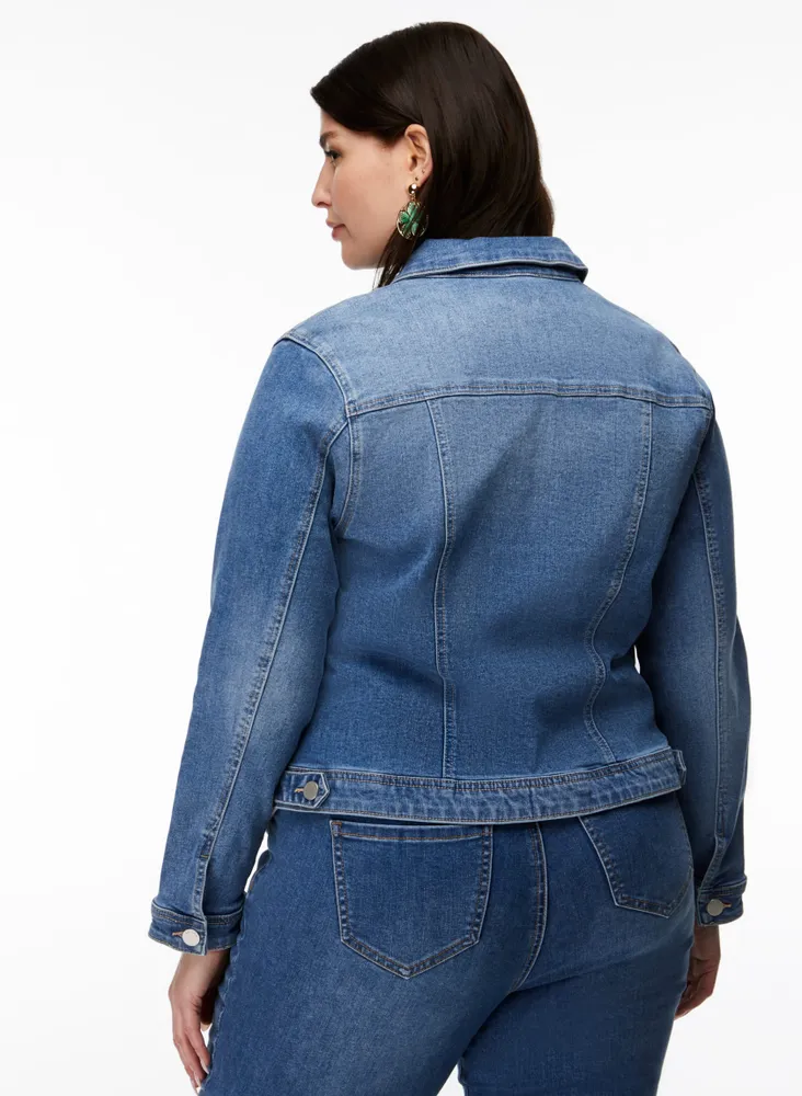 Cropped Denim Jacket