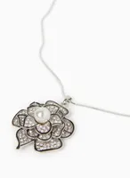 Floral Pendant Necklace