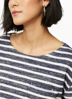 Stripe Print Tee