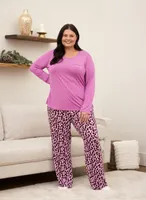 Animal Print Pyjama Pants